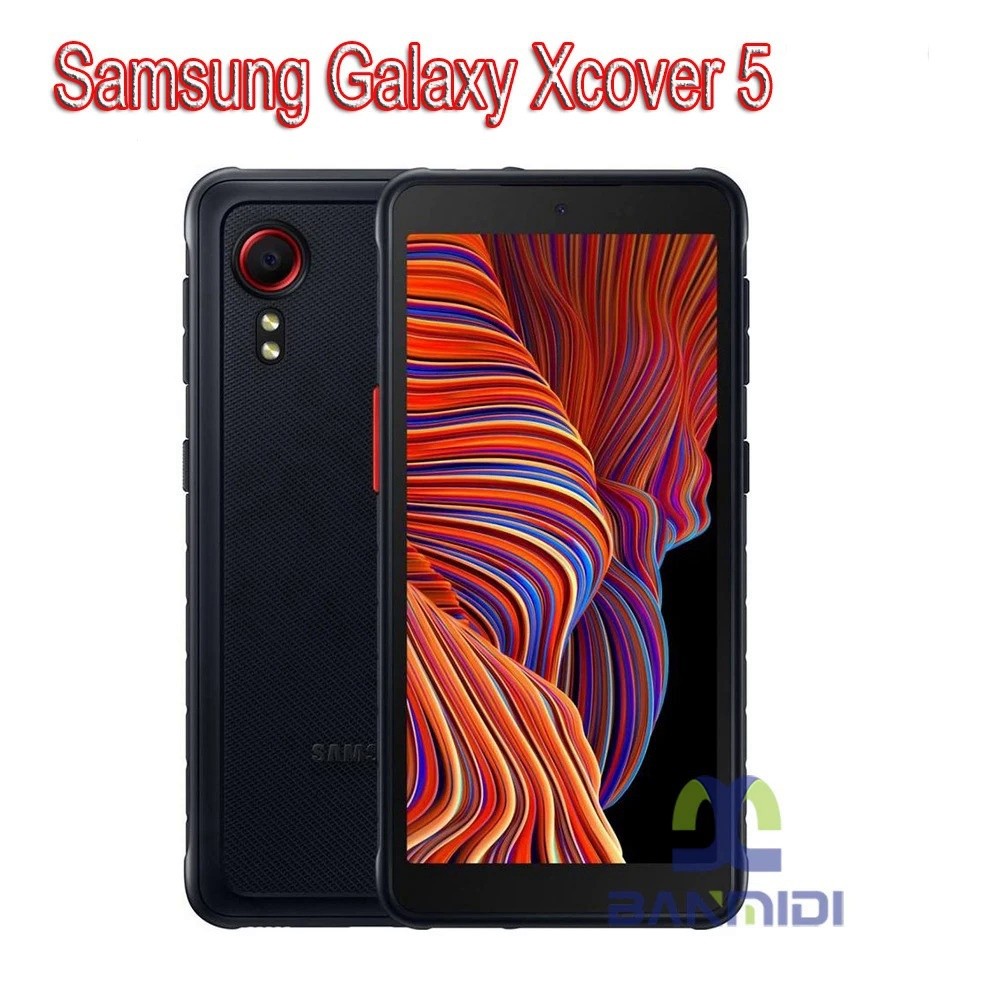 Samsung Galaxy Xcover 5 G525N LTE โทรศัพท์มือถือปลดล็อกเดิม 5.3 "4GB RAM 64GB ROM 16MP สมาร์ทโฟน And