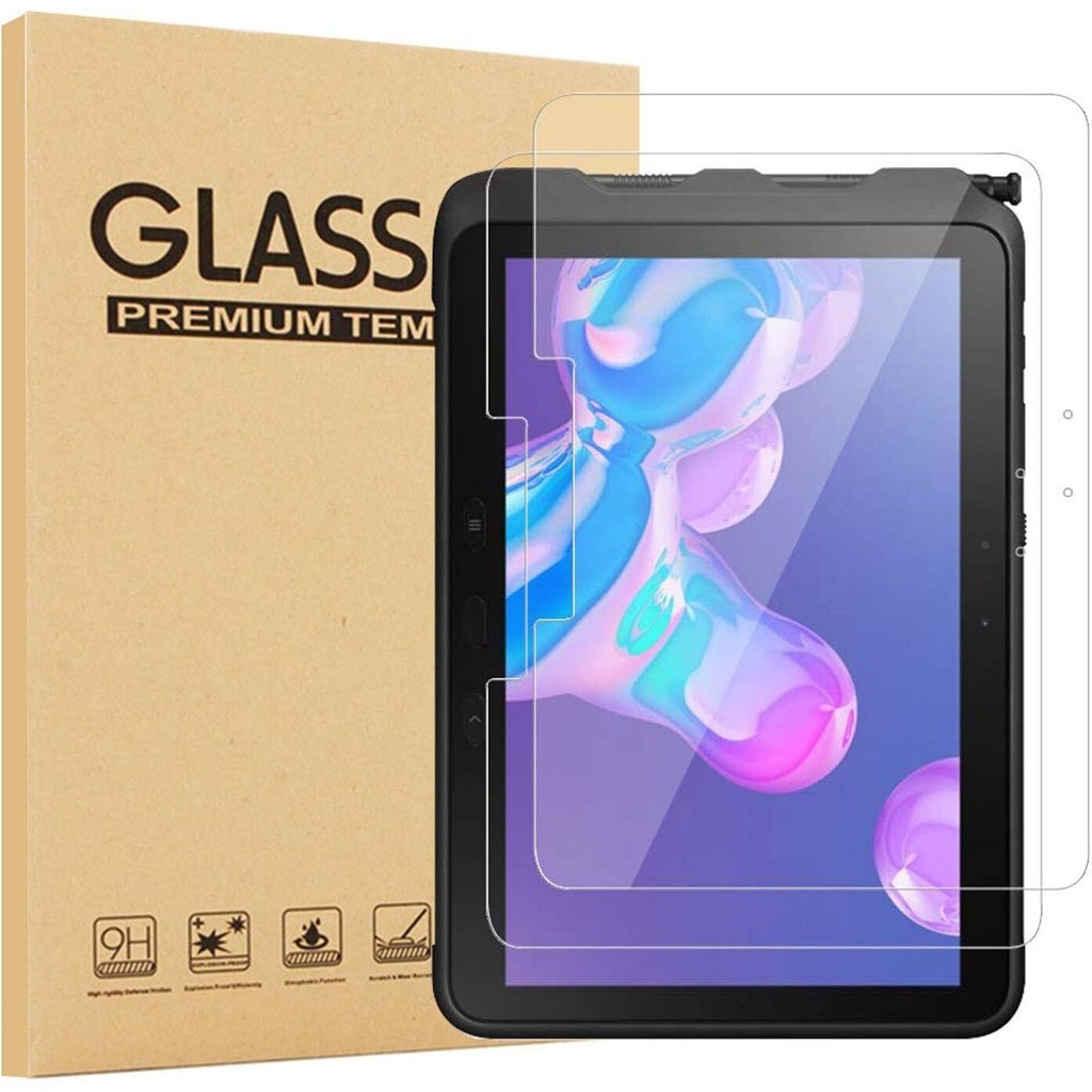 2 ชิ้น Samsung Galaxy Tab Active Pro Active 4 Pro กระจกนิรภัยป้องกันหน้าจอแท็บเล็ตฝาครอบโล่