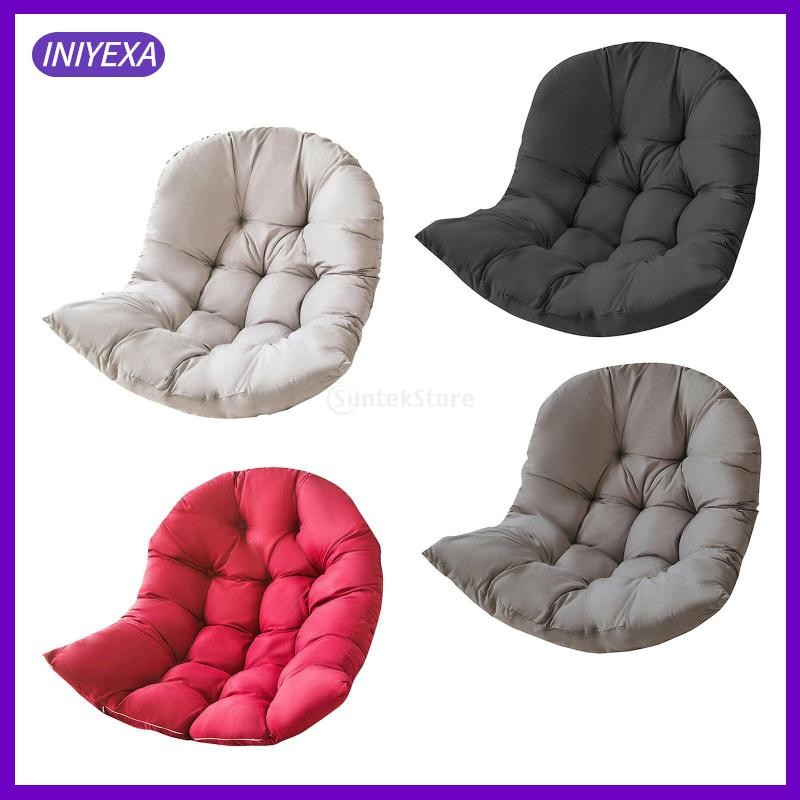 [Iniyexa] เบาะรองนั่งเก้าอี้ไข่กันน้ําหวายหวายหวาย, Thicken Leisure Garden Patio แขวนเก้าอี้ไข่ Pad - รูปที่ 6