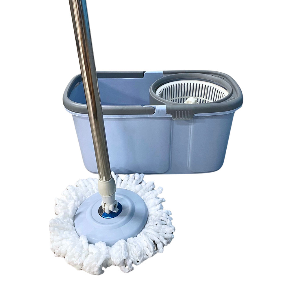ชุดถังปั่นไม้ม็อบถูพื้น ซักเปียกและแห้งในถังเดียว ไม้ม็อบ ไม้ถูพื้น ไม้ถูพื้นถังปั่น mop ถูพื้น - รูปที่ 6