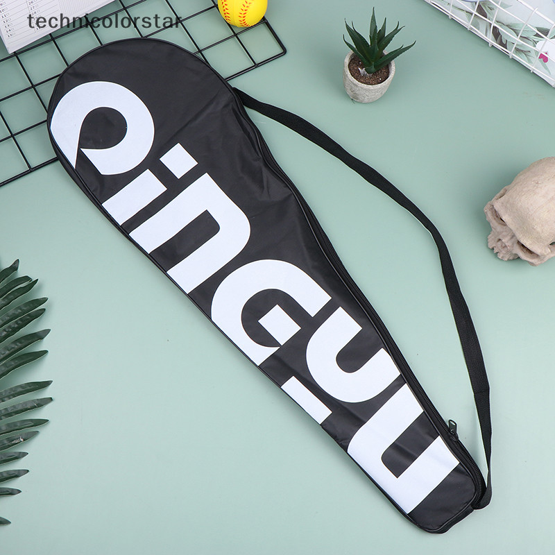 Trsr ไม้แบดมินตันกระเป๋า Racquet กระเป๋า One-ไหล่ขนาดใหญ่ความจุกีฬาอุปกรณ์ฝาครอบป้องกันแบบพกพากีฬากระเป๋า Jelly