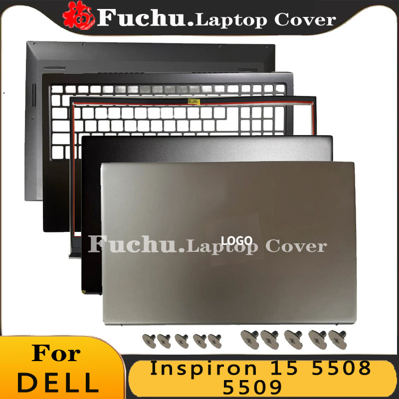 สําหรับ Dell Inspiron 15 5508 5509 หน้าจอกลับกรณี Bezel Upper ฝาครอบ Palmrest ด้านล่าง 090K1D 0Y447F