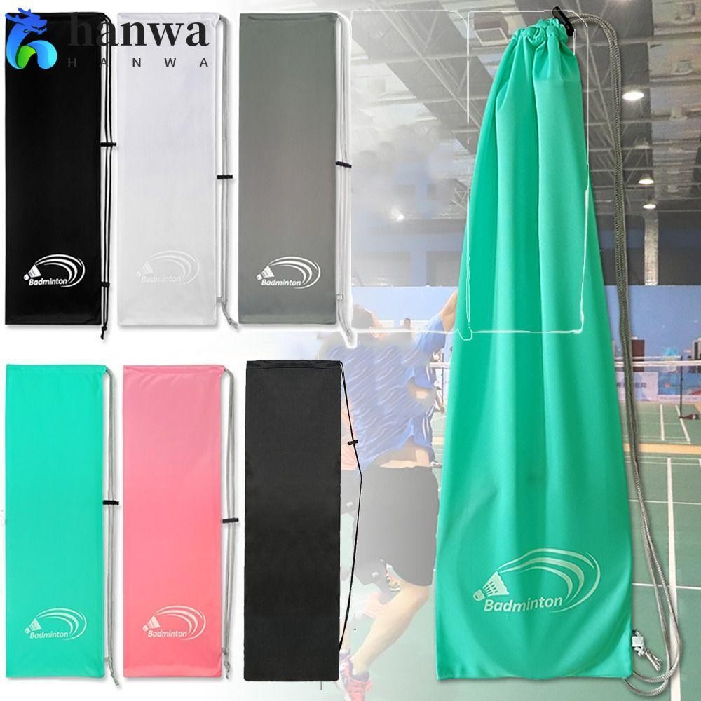 Hanwa ไม้แบดมินตันกระเป๋า, สีดําสวมใส่กระเป๋า Racquet, ความจุขนาดใหญ่อุปกรณ์กีฬาแขนป้องกันแบบพกพา