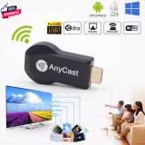 อุปกรณ์เชื่อมต่อทีวีกัมือถือ ส่งภาพและเสียงจากศัพท์มือถือเข้ีวี AnyCast M2 Plus TV donge HDMI 1080p 