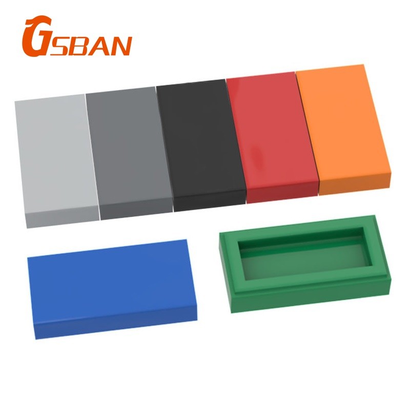Gsban 3069 อิฐ 20 ชิ้นแผ่นกระเบื้อง 1x2 อนุภาค Building Blocks อุปกรณ์เสริม MOC DIY ของเล่น