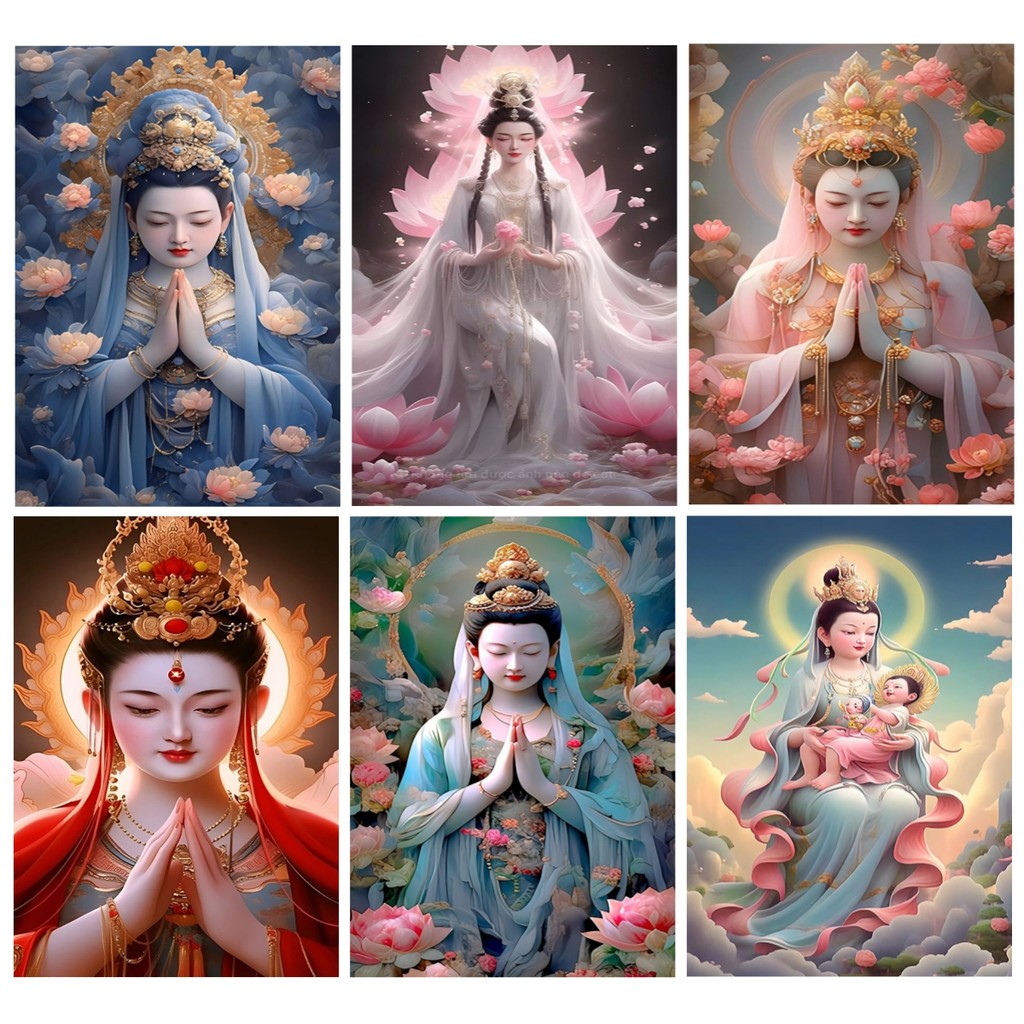 5ง งIY ภาพวาดเพชรเพชรเย็บปักถักร้อยโพลีพระโพธิสัตว์อะคริลิคริสตัลเพชรภาพวาดสีน้ํามันศิลปะโมเสคงานฝีมือที่เดินทางมาพักผ่อนและผ่อนคลายการผลิตตกแต่งผนังของขวั