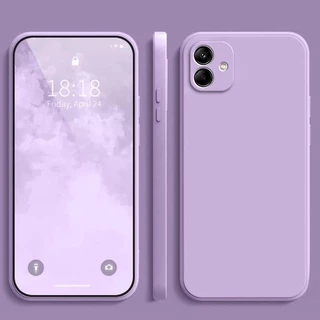 เคส Samsung A06/A05/A04/A04E/A03/A03S/A02S เคสโทรศัพท์ซิลิโคนเหลวสีทึบ YT