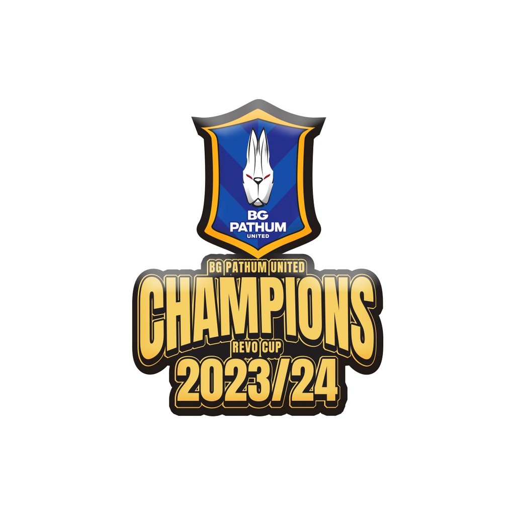 สติกเกอร์ติดรถ BGPU CAR STICKER - CHAMPIONS REVO CUP 2024/25