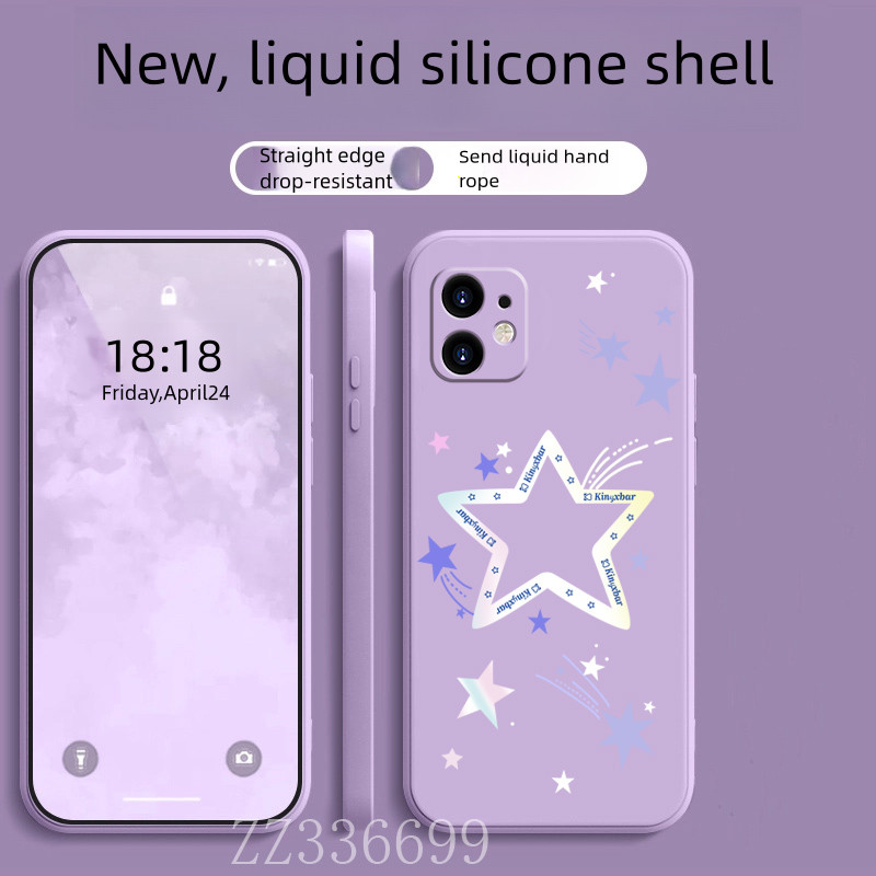 ปลอก iphone 11 12 pro max mini plus star เคสโทรศัพท์ซิลิโคนอ่อนนุ่มป้องกัน