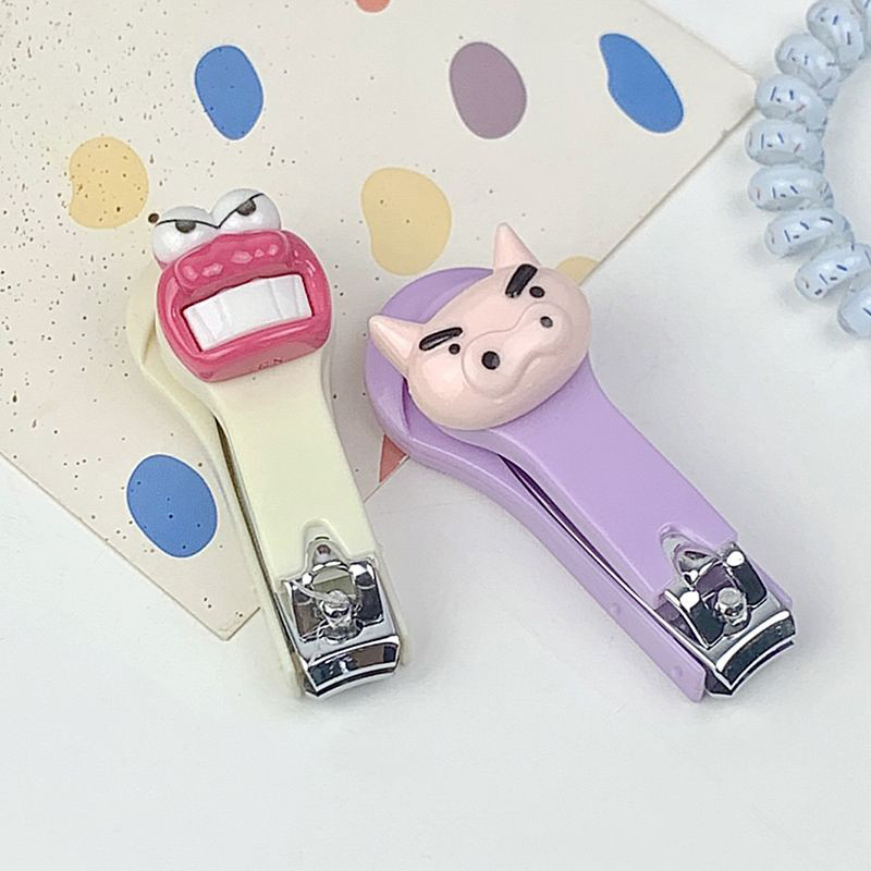 กรรไกรตัดเล็บน่ารัก Crayon Shin Chan เครื่องตัดเล็บแบบพกพา