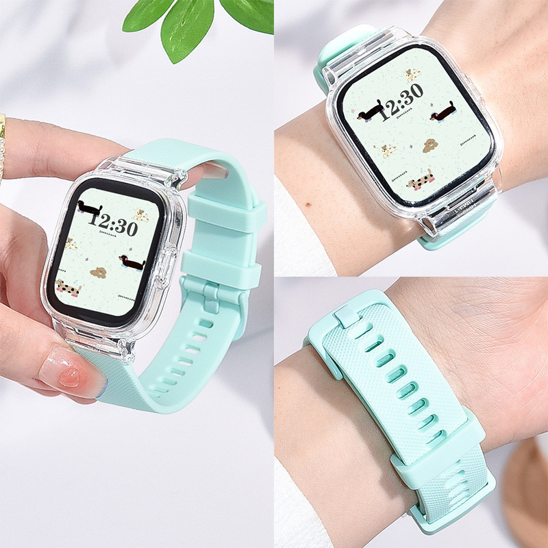 สําหรับ Xiaomi Redmi Watch 4 3 Active สร้อยข้อมือ SmartWatch สายรัดข้อมือ Xiaomi MI Watch Lite เปลี่ยนสายนาฬิกา + สายซิลิโคน