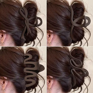 คลิปล็อกเส้นผมแบบใหญ่สำหรับฤดูใบไม้ร่วง/หนาว เหมาะสำหรับทรงผมฉลาม