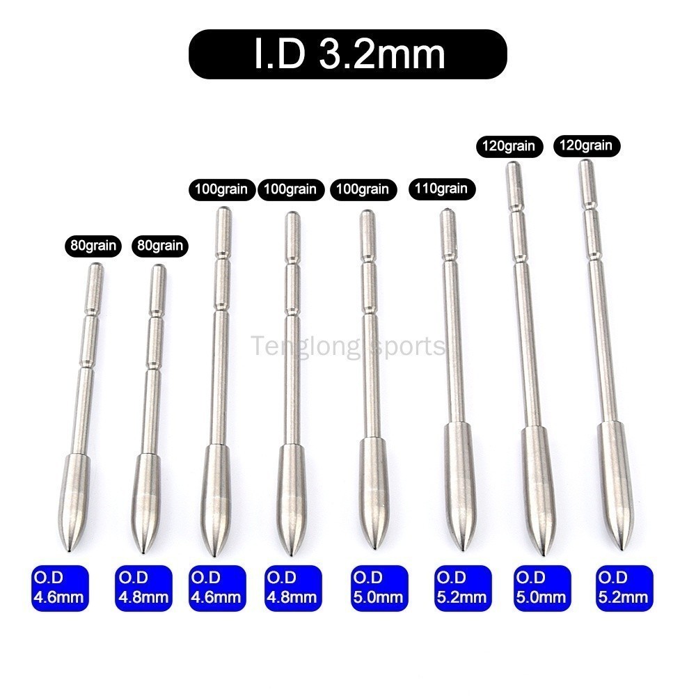 12pcs ID3.2 มม.สกรู 80 100 110 120Grain สําหรับ ID 3.2 มม.DIY