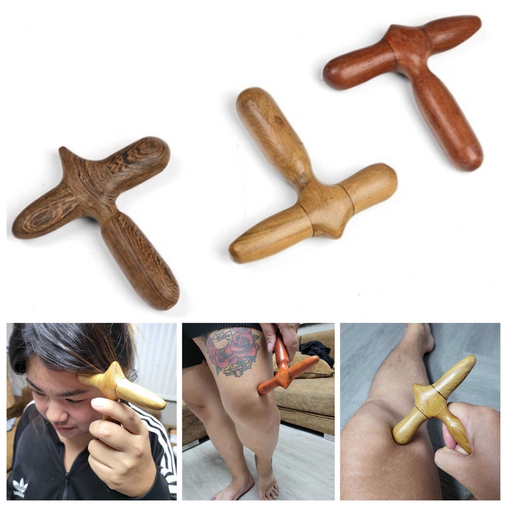 💢 ไม้นวด ทรงค้อน กดจุด ไม้นวดเท้า ฝ่าเท้า ไม้กดจุด นวด คอ บ่า ไหล่ มือ แก้ปวดเมื่อย สปา กัวซา คลายกล้ามเนื้อ ไม้แท้ 💢