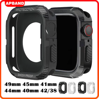 กรณี IWatch Apple Watch Ultra/SE 3 2 49 มม. Series 11 10 9 8 7 41 45 42 44 มม. Sport Accessories กรณีป้องกันหน้าจอ TPU