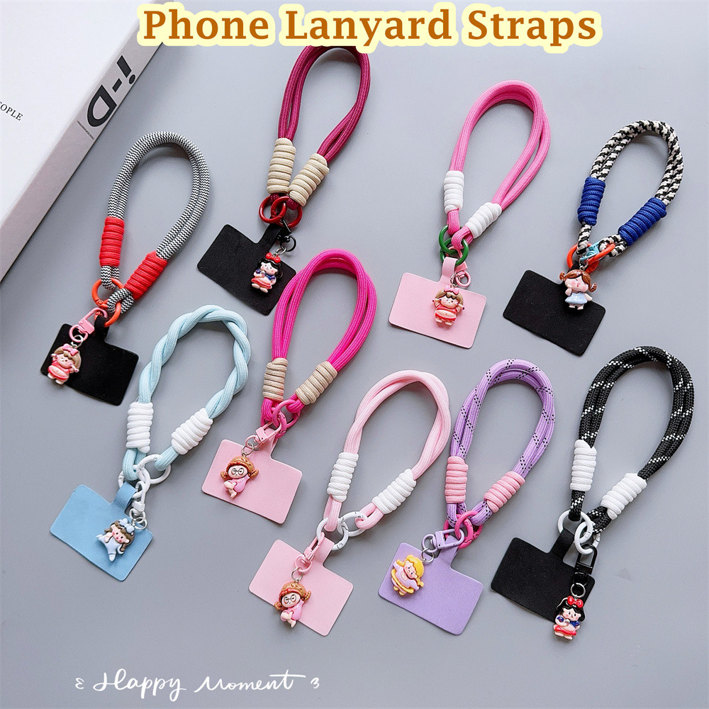 imamurafor Iphone โทรศัพท์ Lanyard สายรัดโทรศัพท์สายแขวนสายรัดข้อมือมือถือ Charm Anti-lost Chain สําหรับผู้หญิงพวงกุญแจ