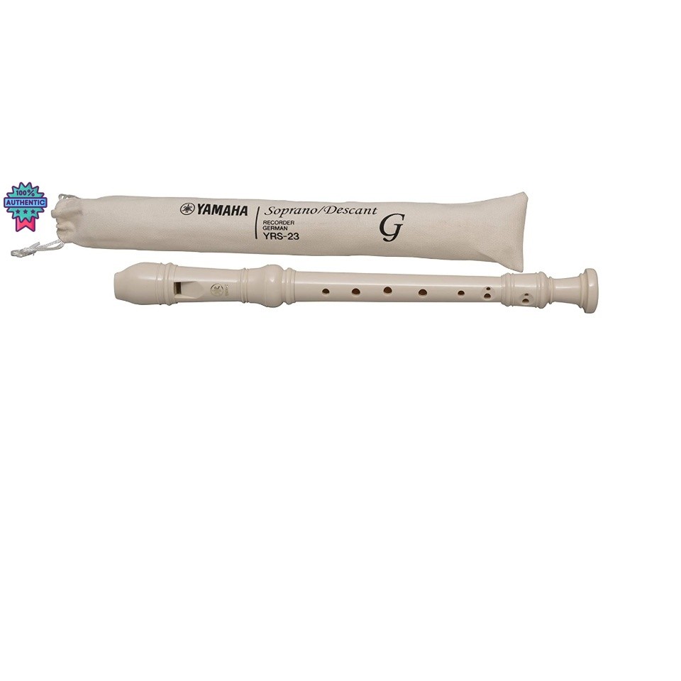 Yamaha ขลุ่ย Flute YRS รุ่น 23G CR  สีครีม