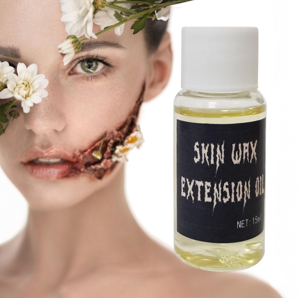 Scar Wax SFX Makeup Oil Scar Makeup and Nose Wax Kit Scar Makeup Accessories Makeup Oil for Hallowee
