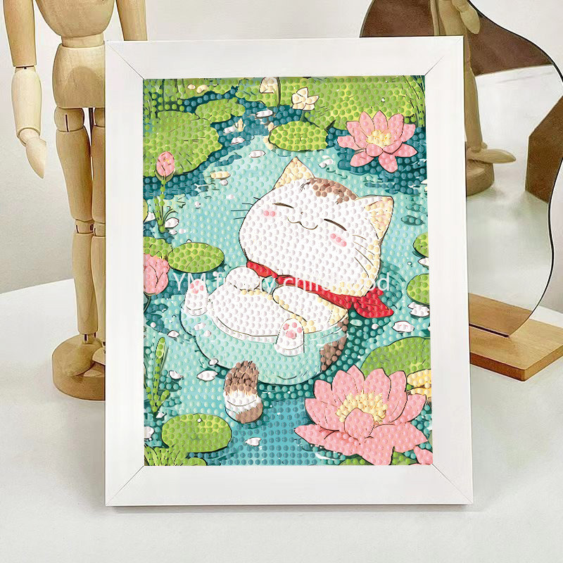 23x18 ซม.PANDA เด็กเพชรจิตรกรรมชุด Doraemon รูปที่ 5
