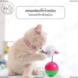 ของเล่นแมว ของเล่นคลายเครียด บอลกรงหนู บอลของเล่นแมว ลูกบอลล้มลุก หนูล้มลุก บอลกรงหนู บอลของเล่นแมว