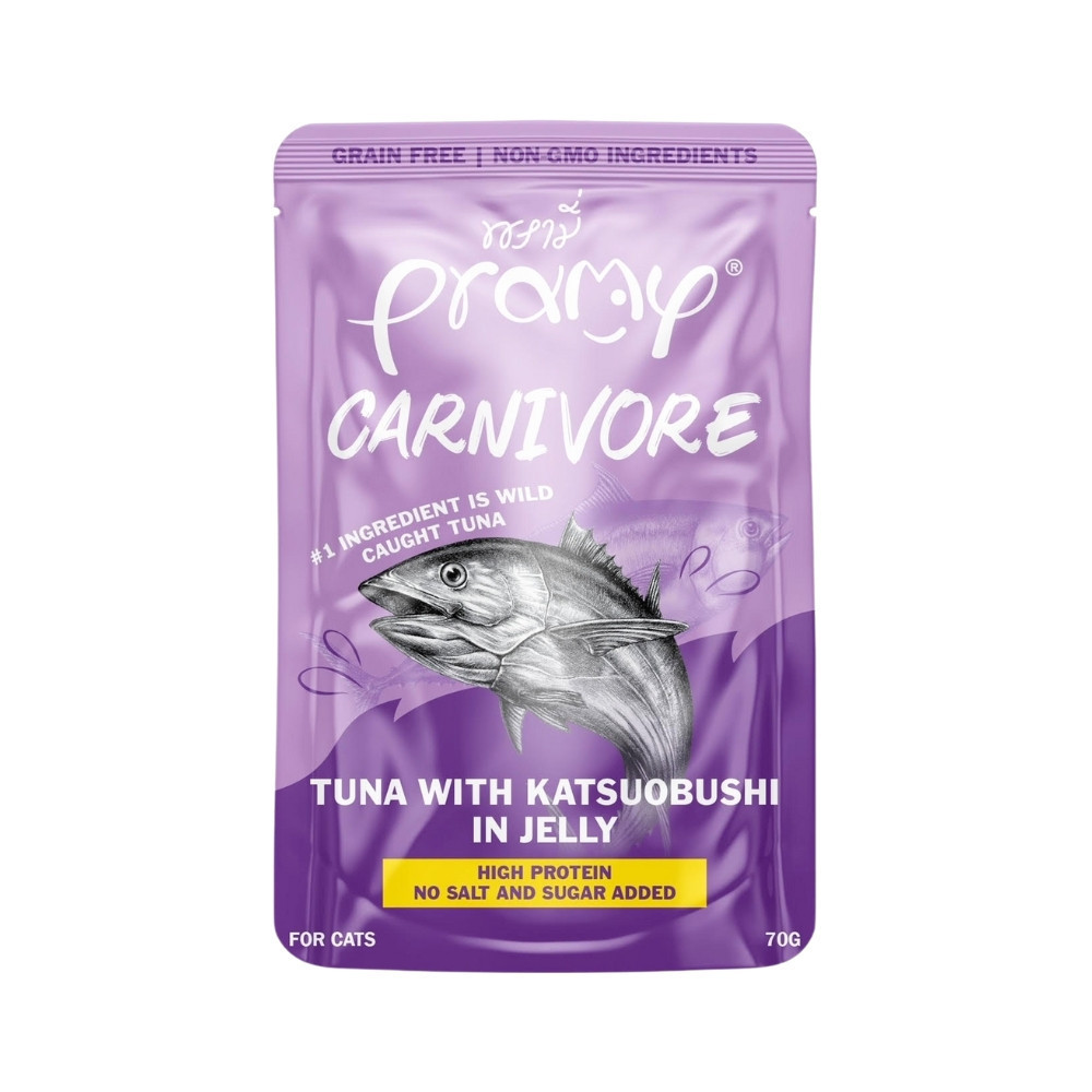 Pramy Carnivore อาหารเปียกแมว เกรดพรีเมี่ยม กลูเตนฟรี ขนาด 70g - รูปที่ 5