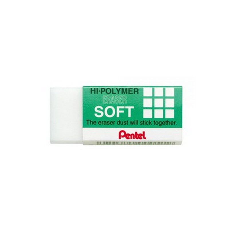 Pentel ยางลบไฮโพลิเมอร์ซอฟ รุ่น ZES-03