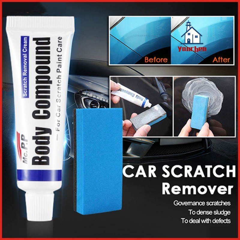 ซ่อมสีรถยนต์ Polish Wax รถ Body Compound Scratch Repair รถ Scratch Remover สีรถ Scratch Wax ปากกาสีร