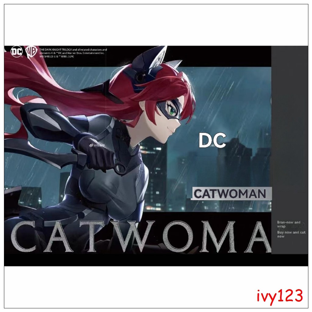 ⭐Jianghun Ji DC catwoman เครื่องสาวประกอบรุ่นของขวัญคริสต์มาส ehvr