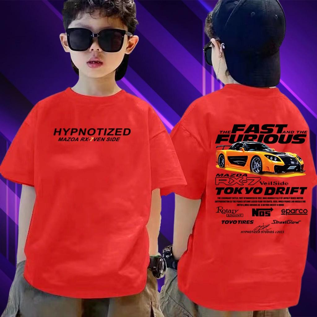 เสื้อยืดแขนสั้นพิมพ์ลายการ์ตูนสำหรับเด็กผู้ชาย แฟชั่นเด็กผู้ชาย เสื้อยืดเลโก้ 90-150ซม. อายุ 3-12 ปี #1664