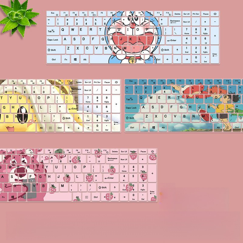 ฟิล์มคีย์บอร์ด Intel ขนาด16นิ้ว Core i7โน๊ตบุ๊ค Core I9การ์ตูนฝาครอบป้องกันฝุ่น i5