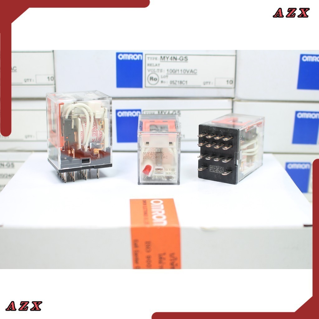 งานแท้ MY4N-GS OMRON  MY4GS MY4N OMRON MY4N รีเลย์   220AC MY4N-GS 220AC MY4N-GS 220VAC i