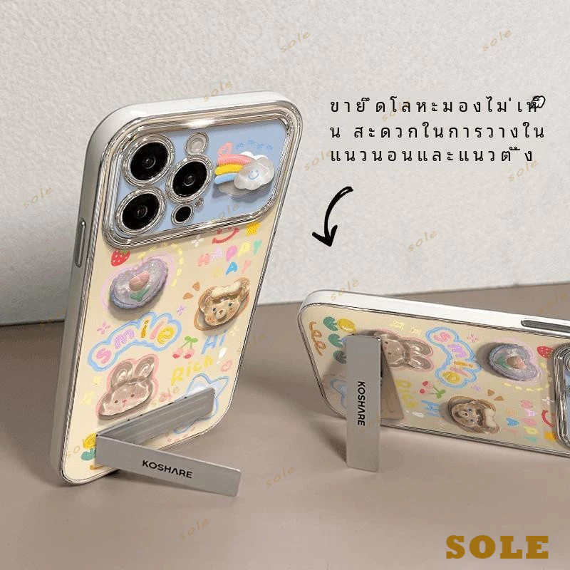 ✨DIY✨ส่งไวจากไทยเคสโทรศัพท์อะนิเมะการ์ตูน  เคสกันกระแทก ไอโฟน 16 11 pro For iPhone12 13 14 15Pro MAX XR XS  7 8Plus thumbnail 6