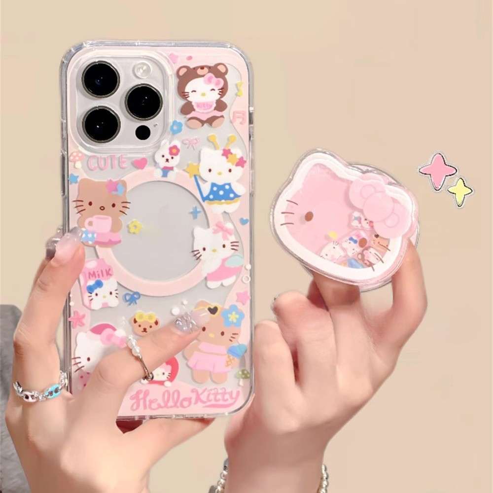 Cute cartoon Kitty phone case for iPhone 16 16pro 16promax 11 13 14 Plus 15 Pro Max XR 12 13 Pro X 14 Plus