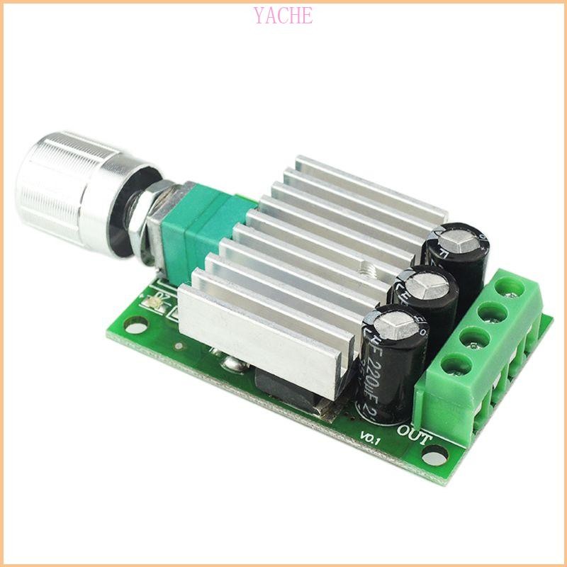 Jache PWM สําหรับ DC มอเตอร์ควบคุมความเร็ว 12V 24V 10A ปรับมอเตอร์ควบคุม Swi