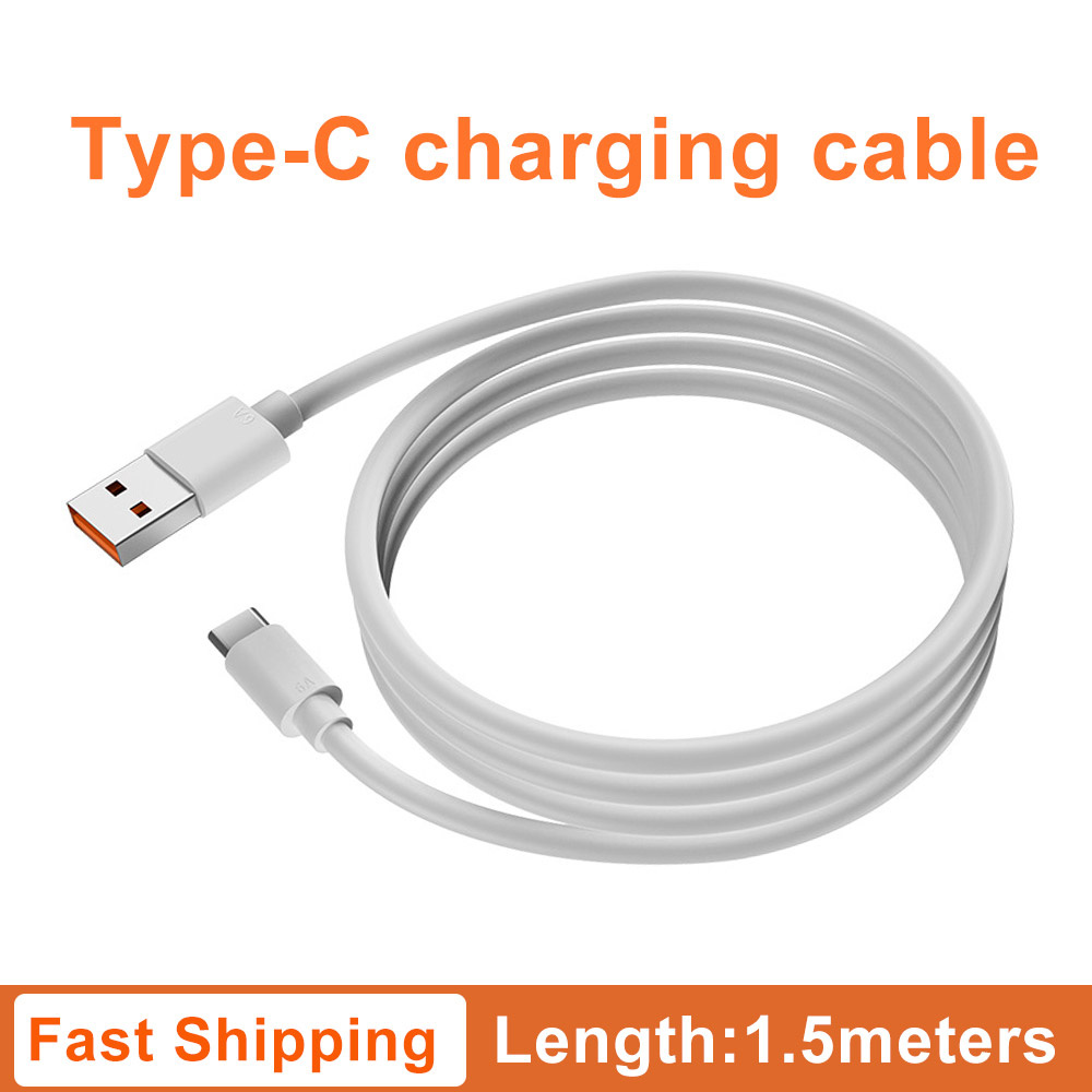 1.5meters Type C สายชาร์จสายไฟสําหรับกล้อง Wifi IP / จอภาพเด็ก/แท็บเล็ต/การชาร์จ UAV ,ผลิตภัณฑ์อิเล็กทรอนิกส์ที่รองรับสากล