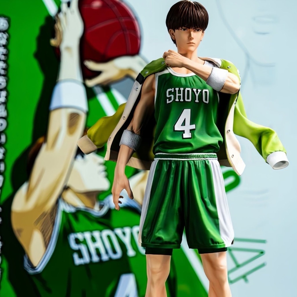 [Spot] Slam Dunk Infinite Fuji Kenji GK รูปรอบๆรูปปั้นฉากโมเดลอนิเมะที่ทันสมัย