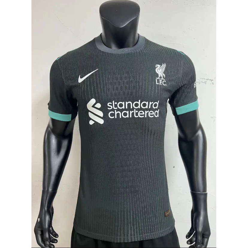 [S-XXL] 24-25 Liverpool Away Player Version เสื้อฟุตบอลผู้ชาย