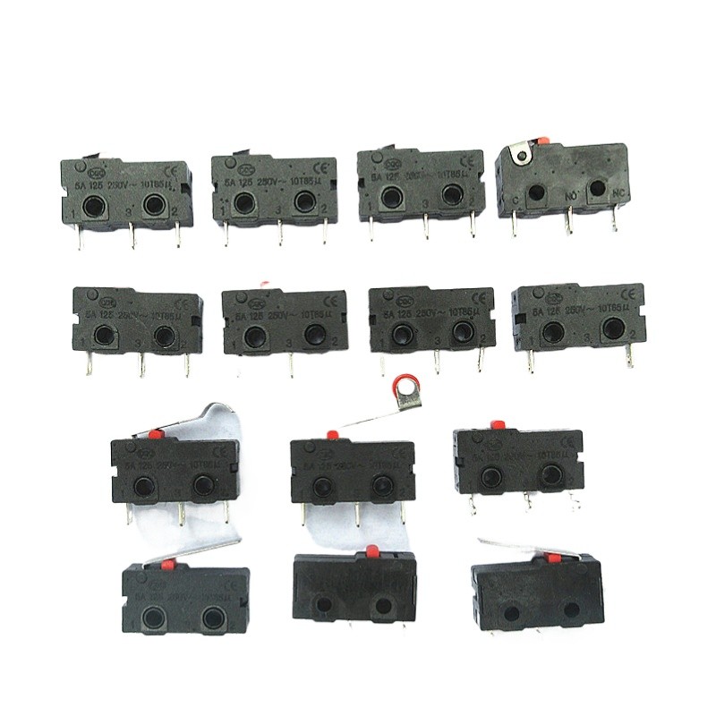 (5 ชิ้น) Kw12 Stroke Limit Switch Contact Button KW11-3Z-2 Micro Switch Straight Handle ขาตั้งกล้อง 5A 125V250V