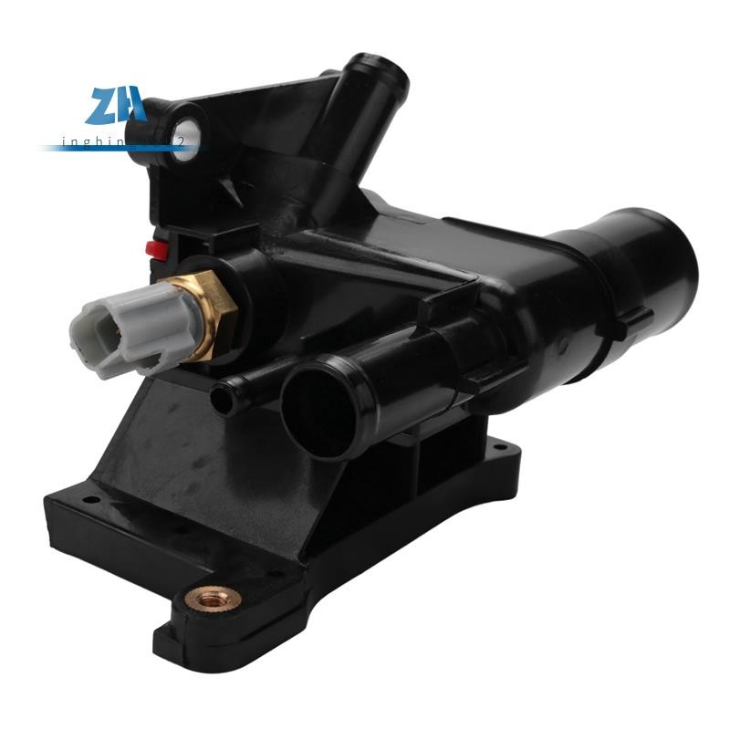 ใหม่เทอร์โมเครื่องยนต์ Coolant Water Outlet พร้อมเซนเซอร์สําหรับ 3 5 6 2006-2013 2.0L-L4 LF941517Z