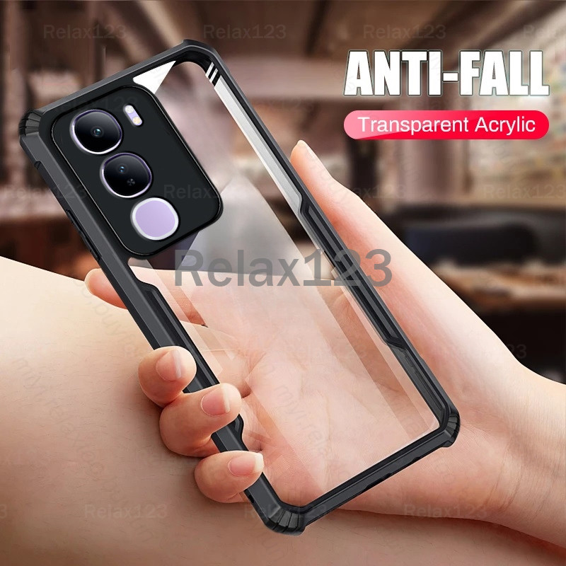 สําหรับVivo Y21d 5G 2025 VIVO Y21D VivoY21d Vivo y21d Y 21 d Y21d 21Y 4G 5Gปลอก2025 อะคริลิคใสTPUนุ่