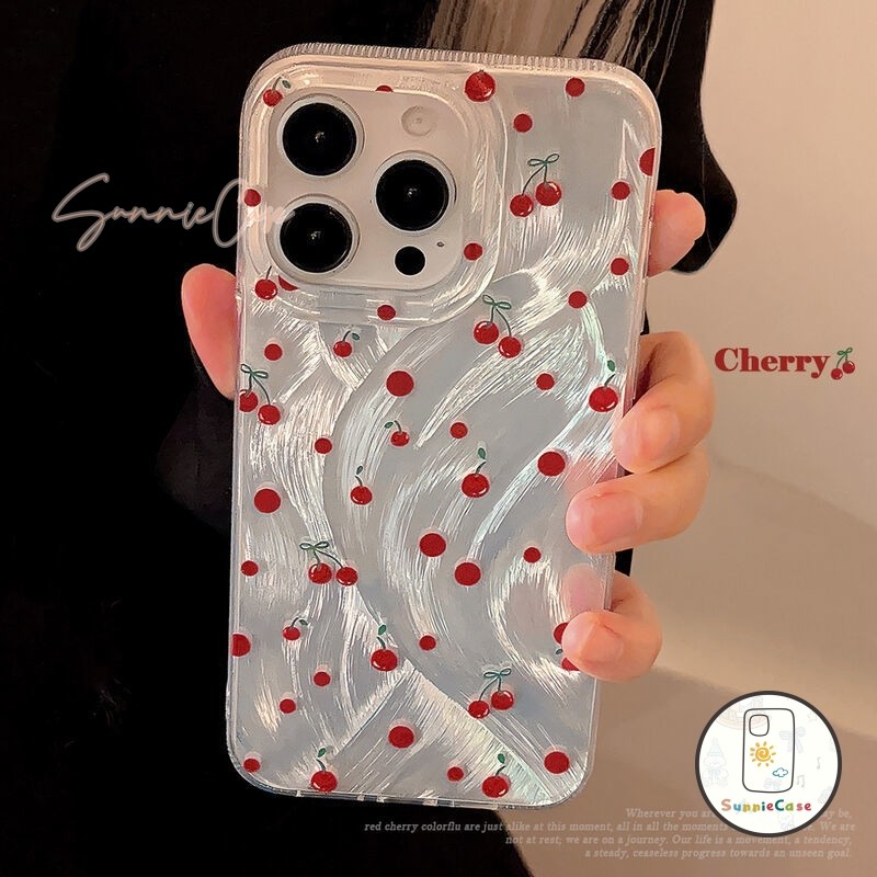 เคสไอโฟน11 IPhone 15 16 14 13 11 12 Pro 7Plus X XS XR Max 7 6s 8 6 Plus SE 2020 หรูหรา หมีมะเขือเทศ น่ารัก ไฮเอนด์ เคส