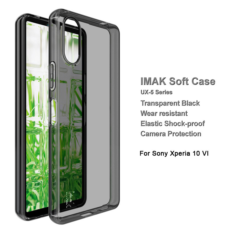 Imak Soft Case สําหรับ Sony Xperia 1 IV 10 IV 1V 10V สี่มุมถุงลมนิรภัย Anti Drop Protection Slim Fit ฝาครอบโทรศัพท์ - รูปที่ 6
