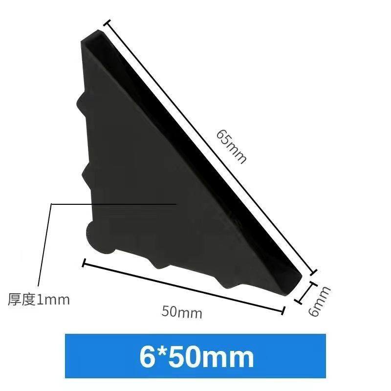 มุมพลาสติกป้องกันมุมสามเหลี่ยมมุมป้องกันการชนกันในครัวเรือนป้องกันการกระแทกโต๊ะบรรจุมุมป้องกันกรอบปร