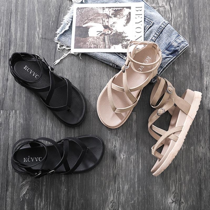 รองเท้าชายหาด Over-Toe Sandals เวอร์ชั่นเกาหลี Premium Commuter Anti-Slip