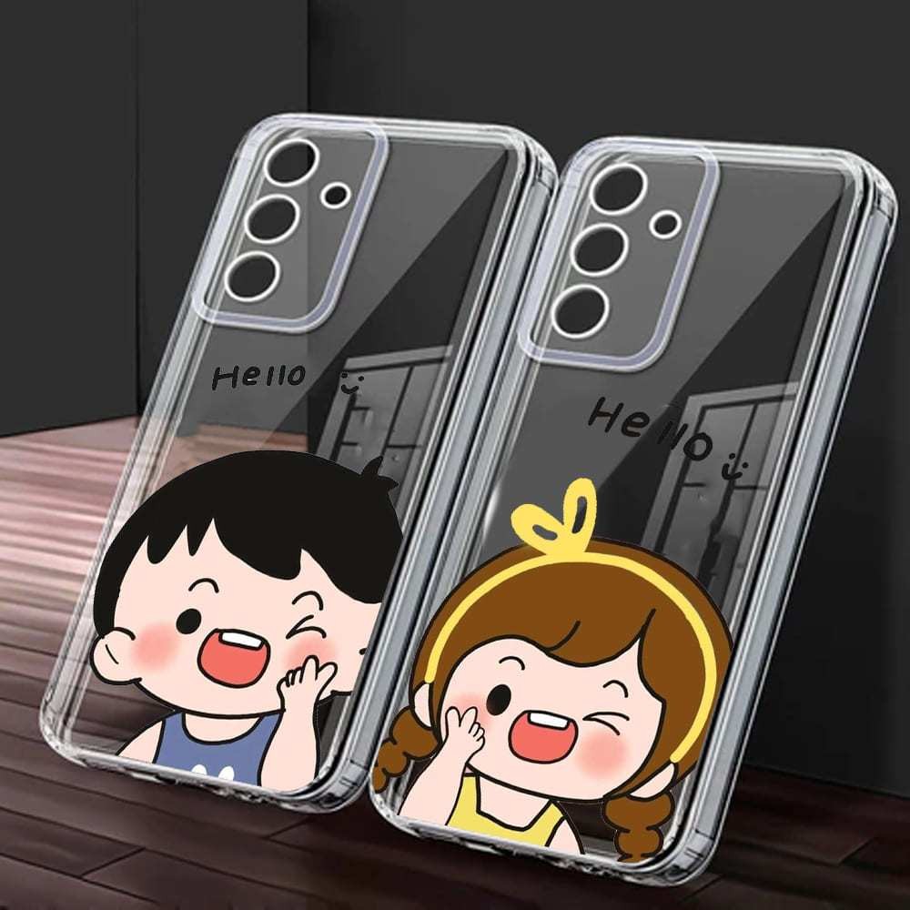 [BN 56] เคสใสเคลือบเงาสําหรับ OPPO A3S A5S F9 A1K A12 A15 A15S A17 A17K A18 A39 A57 LAMA A18 A38 A3 