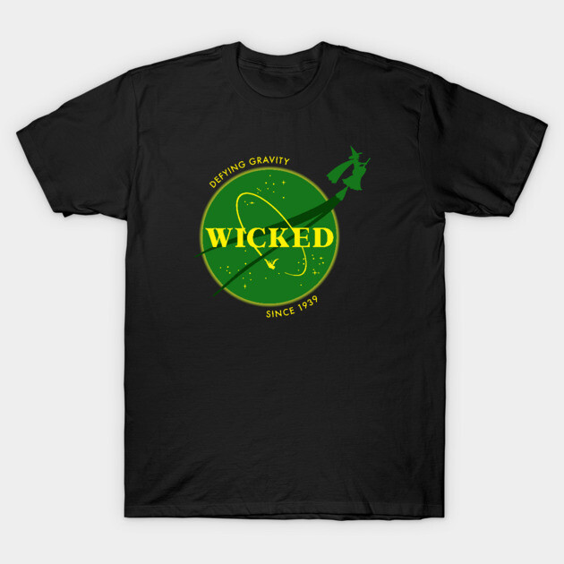 เสื้อยืด Vintage Wicked Witch Space Program | The Wizard Of Oz | Wicked The Musical T-Shirt แท้