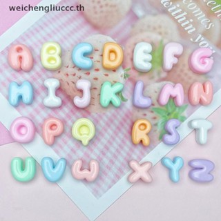 # chengliu # 20 ชิ้นตัวอักษรผสมเรซิ่นอุปกรณ์เสริม ABCD Lette…