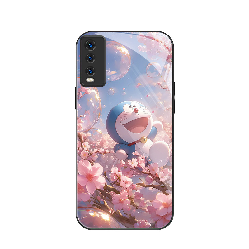 สําหรับ Vivo Y20/Vivo Y20i/Vivo Y20S/Vivo Y11s , Flower Sea Play, บุคลิกภาพอินเทรนด์, เคสป้องกันโทรศ