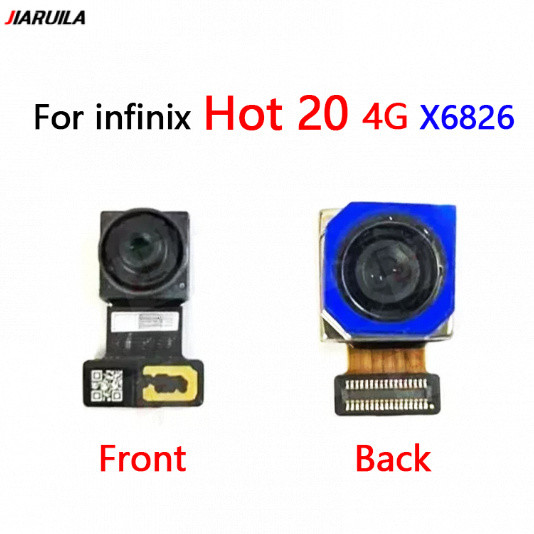 กล้องหน้าสําหรับ Infinix Hot 20 4G X6826 X6826B X6826C กล้องด้านหลัง