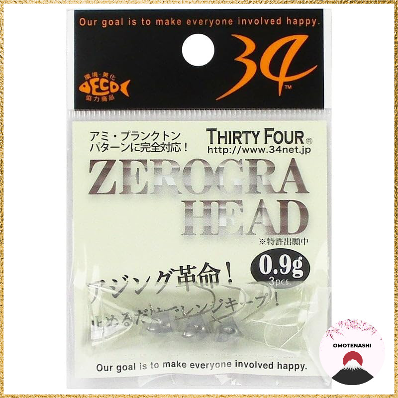 Thirty-four Zero Graph Head 0.9g